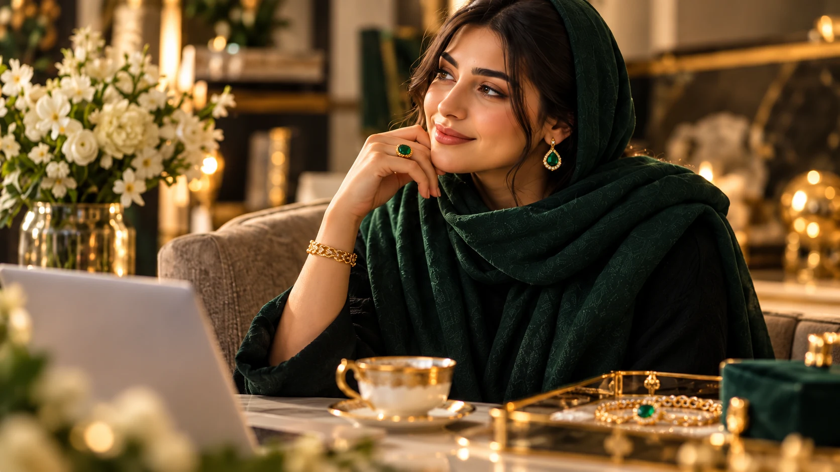 مشاوره شخصی خرید طلا در فضای لوکس گالری آوین